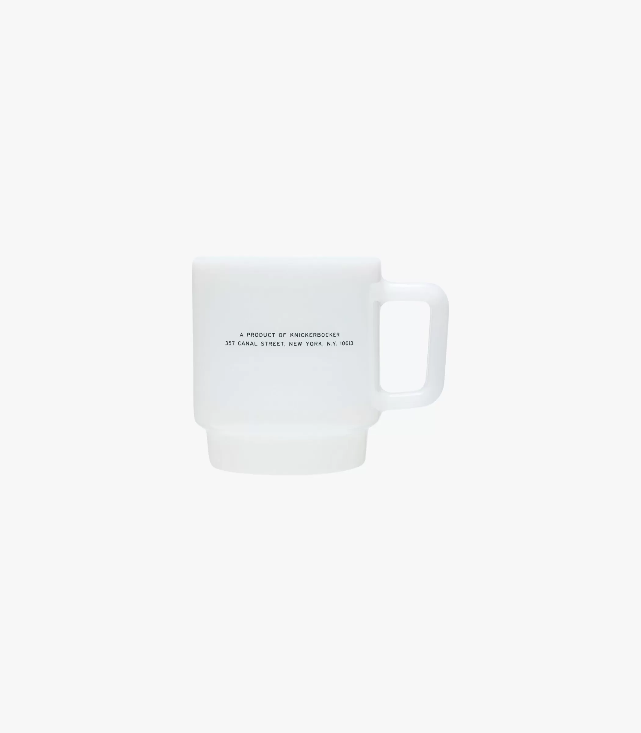 Home Goods^Knickerbocker Milk Glass Bookstore Mug Black