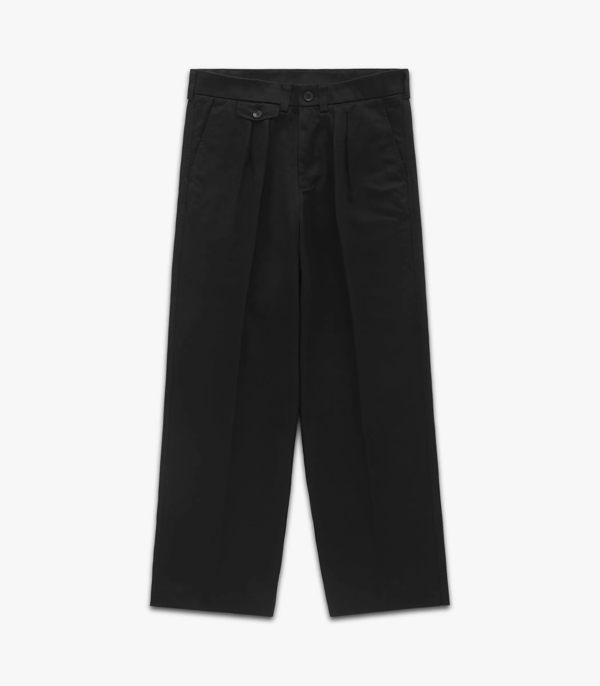 Bottoms^Knickerbocker Town Twill Cotton Pant