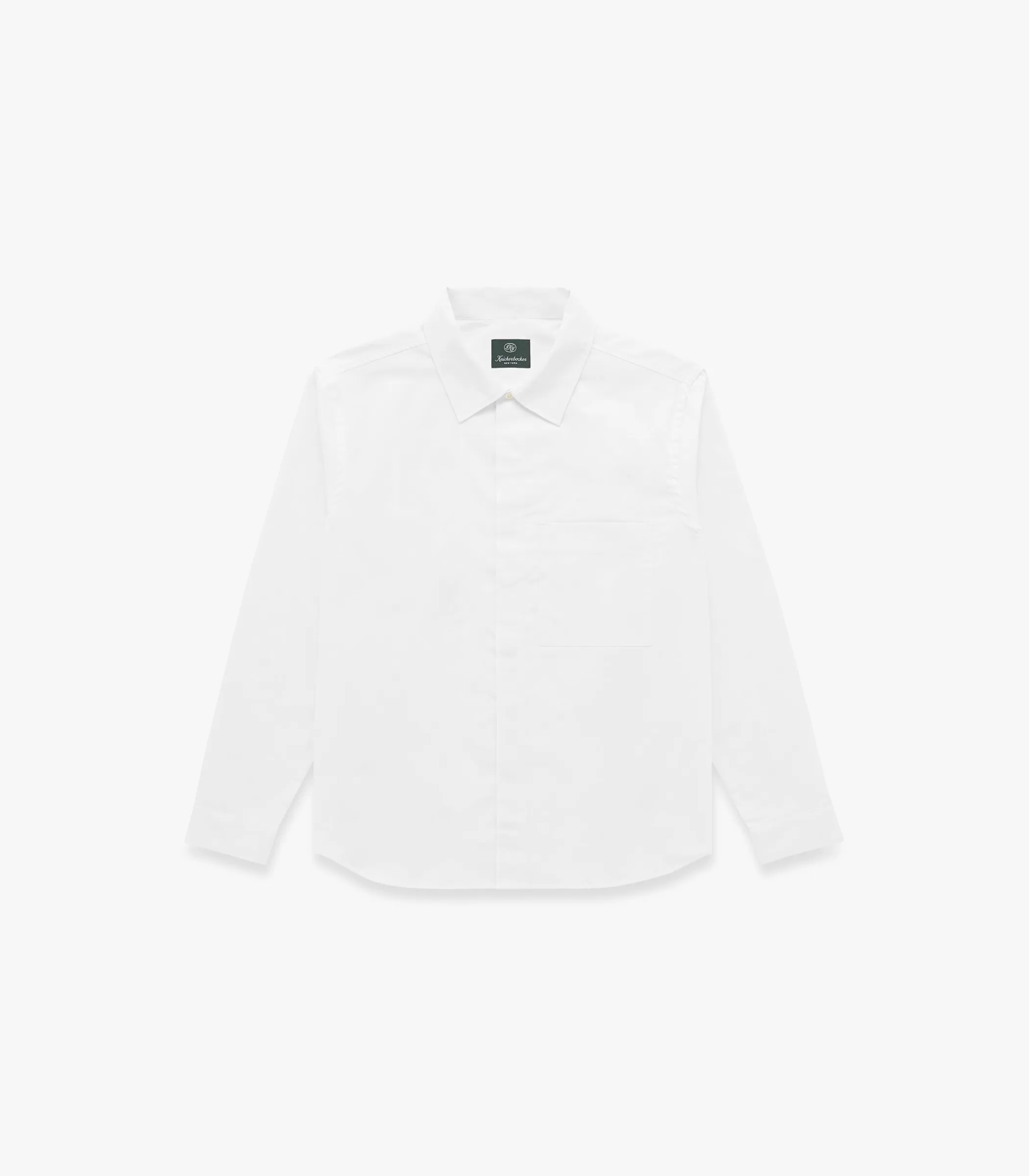 Shirts^Knickerbocker Wooster Cotton Shirt White